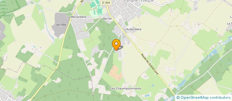 localisation de l'entreprise JUANBEAR  PARIGNE-L'EVEQUE