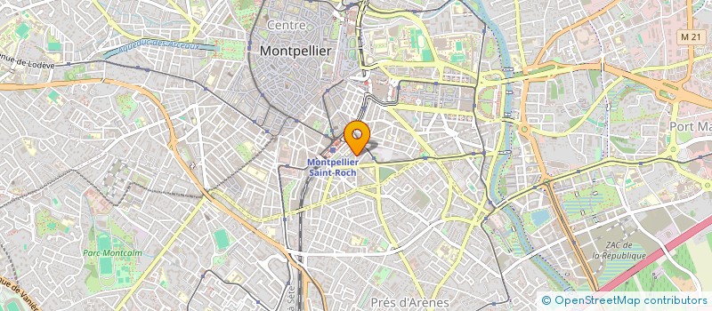 localisation de l'entreprise JUANOLA à MONTPELLIER