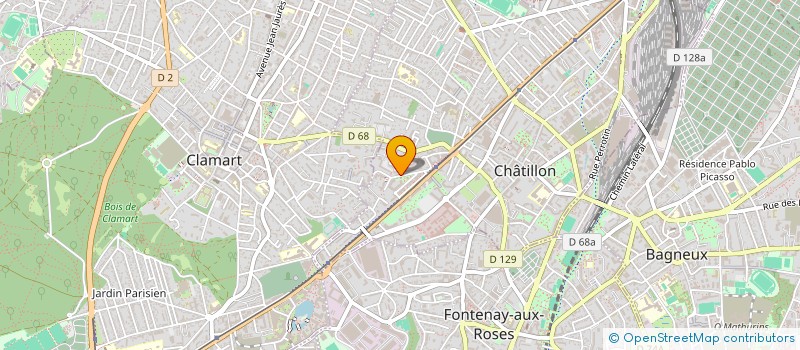 localisation de l'entreprise JUARISAL  CHATILLON