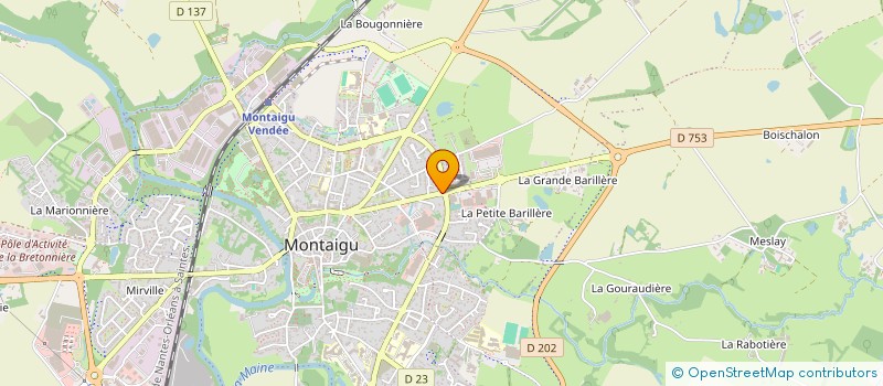 localisation de l'entreprise JUARK& DARKY à MONTAIGU-VENDEE