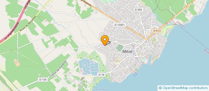 localisation de l'entreprise JUAUNO à MEZE