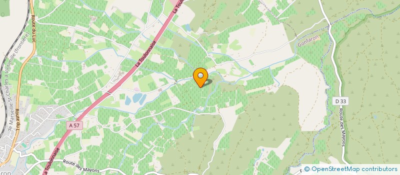 localisation de l'entreprise JUBA  GONFARON