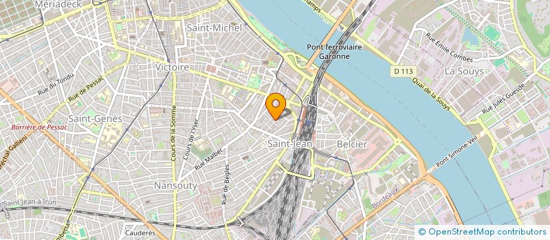 localisation de l'entreprise JUBACO  BORDEAUX