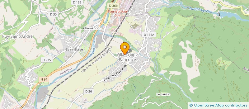 localisation de l'entreprise JUBAPI  VILLAR-SAINT-PANCRACE