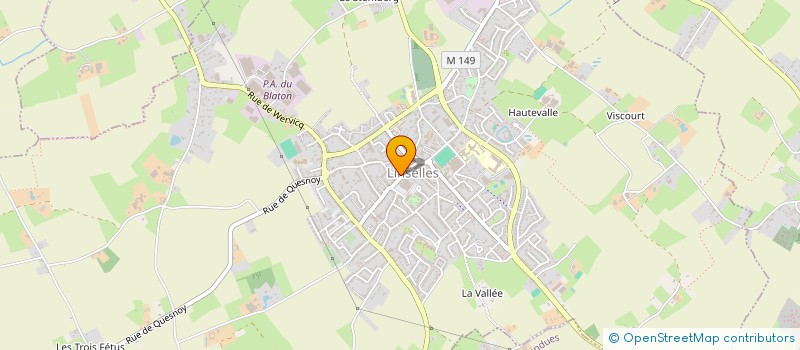 localisation de l'entreprise JUBASALU  LINSELLES