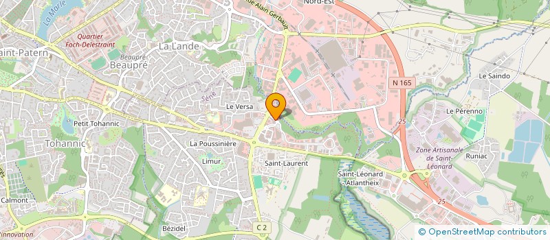 localisation de l'entreprise JUBAULT CONSTRUCTIONS à SENE