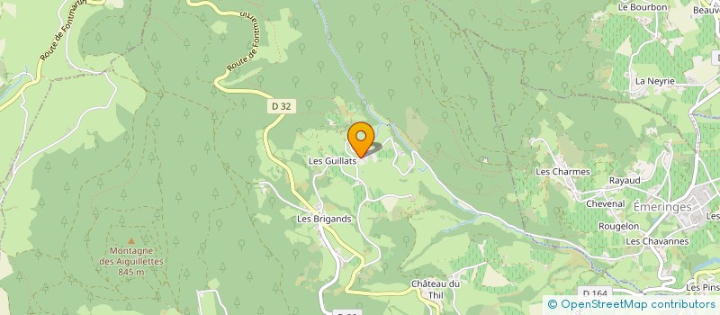 localisation de l'entreprise JUBE  VAUXRENARD