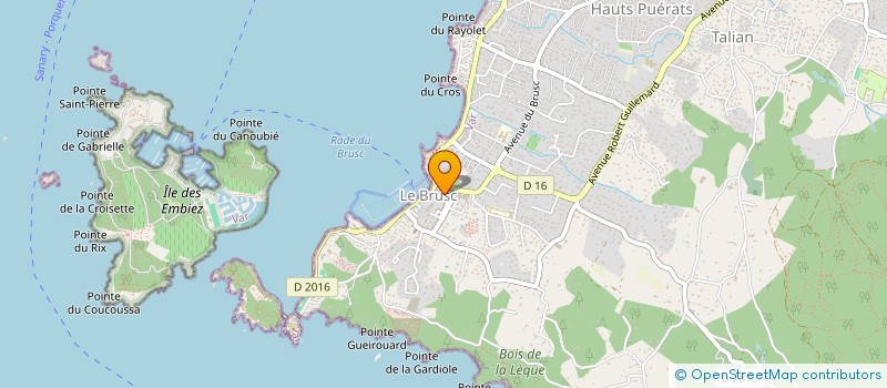 localisation de l'entreprise JUBE à SIX-FOURS-LES-PLAGES