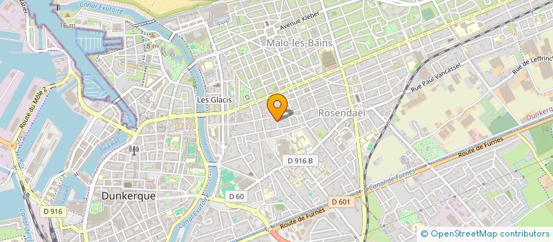 localisation de l'entreprise JUBEA à DUNKERQUE