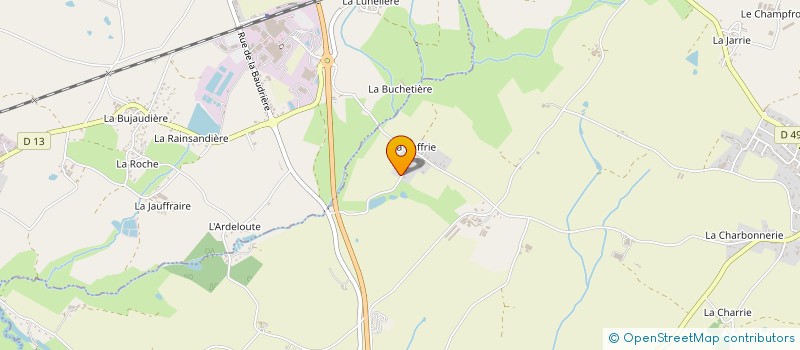 localisation de l'entreprise JUBEREM INVESTISSEMENT  MONTOURNAIS