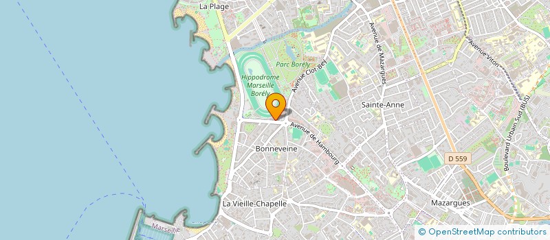 localisation de l'entreprise JUBI  MARSEILLE