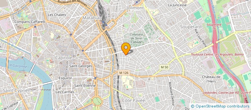 localisation de l'entreprise JUBIL'ACTION à TOULOUSE