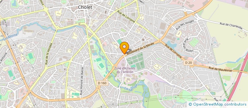 localisation de l'entreprise JUBIL INTERIM CHOLET 49 à CHOLET