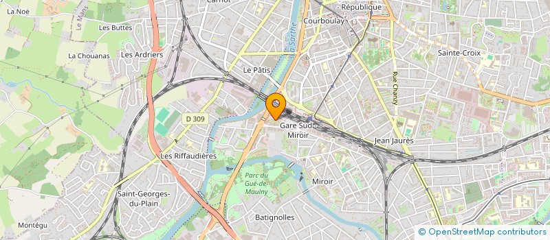 localisation de l'entreprise JUBIL INTERIM LE MANS  LE MANS