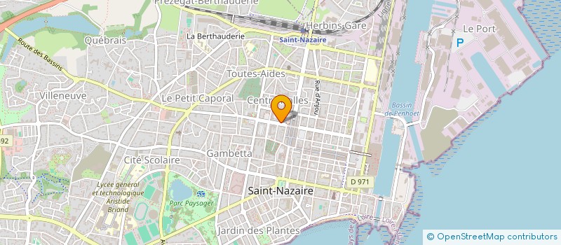 localisation de l'entreprise JUBIL INTERIM SAINT-NAZAIRE à SAINT-NAZAIRE