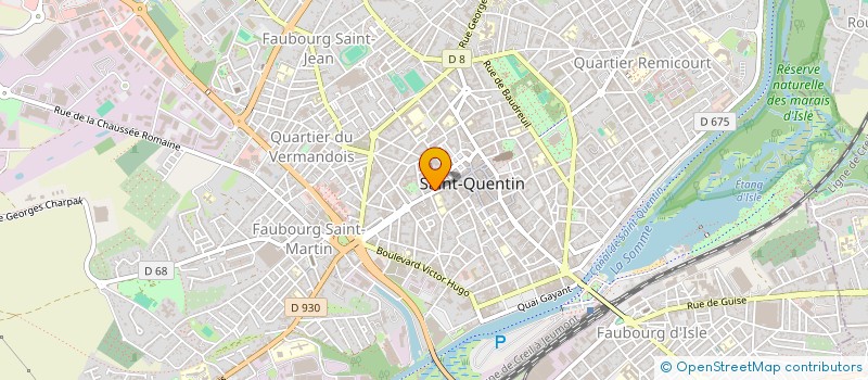 localisation de l'entreprise JUBIL INTERIM SAINT-QUENTIN à SAINT-QUENTIN