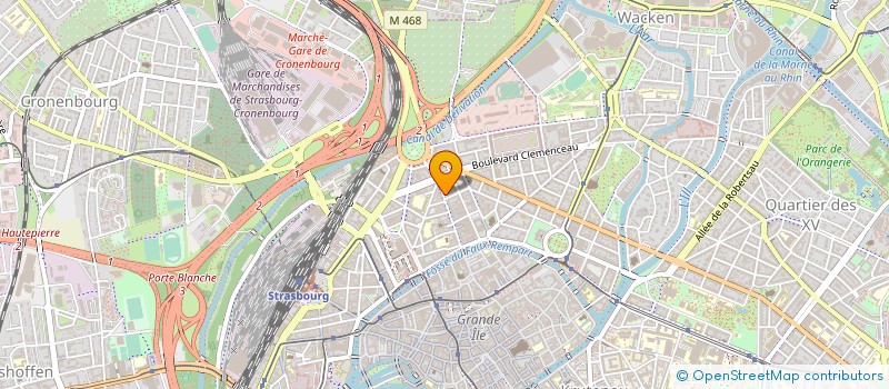 localisation de l'entreprise JUBIL INTERIM STRASBOURG 671 à STRASBOURG