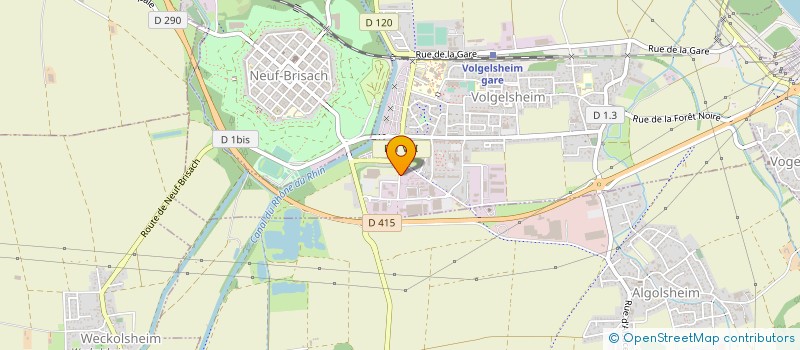 localisation de l'entreprise JUBILADO  VOLGELSHEIM