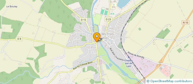 localisation de l'entreprise JUBILE CX 2024 à CLOYES-LES-TROIS-RIVIERES