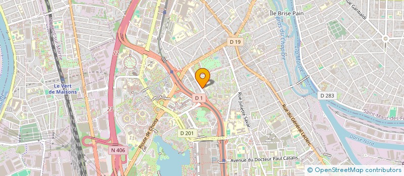 localisation de l'entreprise JUBILE NETTOYAGE à CRETEIL