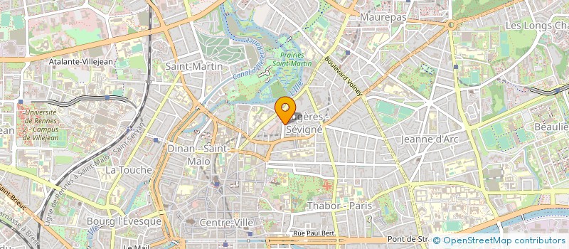 localisation de l'entreprise JUBILIZ  RENNES