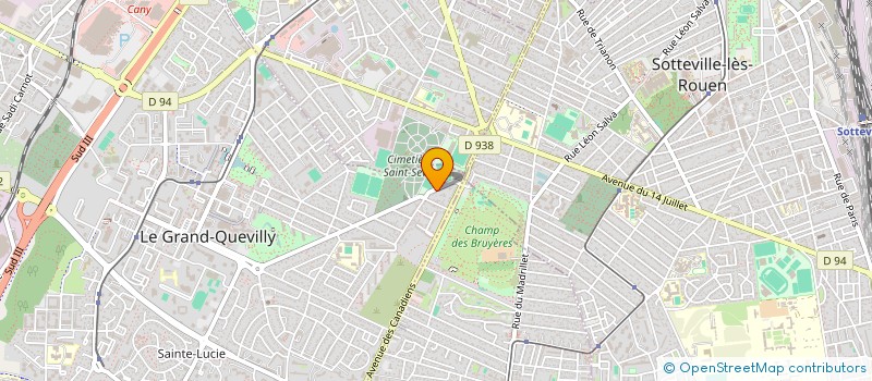 localisation de l'entreprise JUBINOV  LE GRAND-QUEVILLY