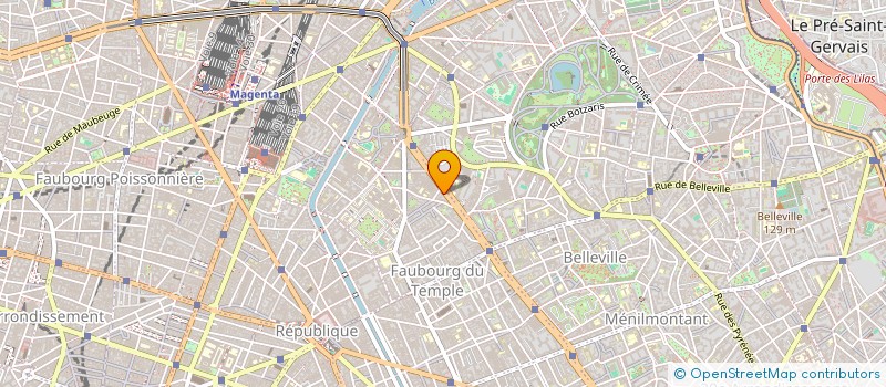 localisation de l'entreprise JUBLI  PARIS