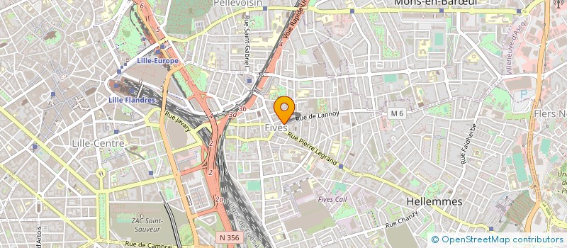 localisation de l'entreprise JUBLINE à LILLE