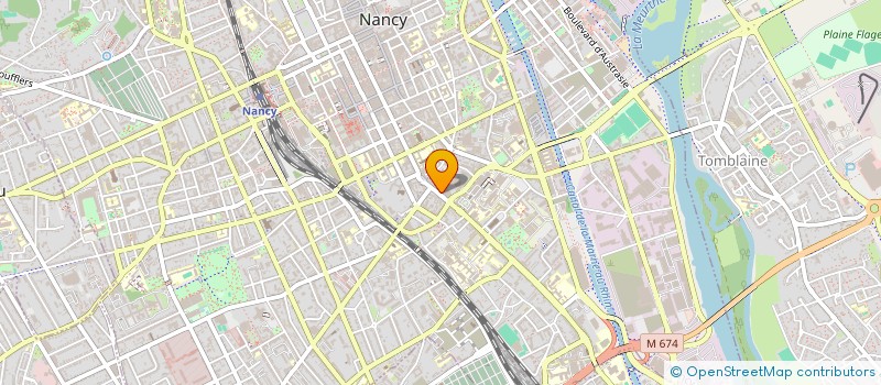 localisation de l'entreprise JUBRUDA  NANCY