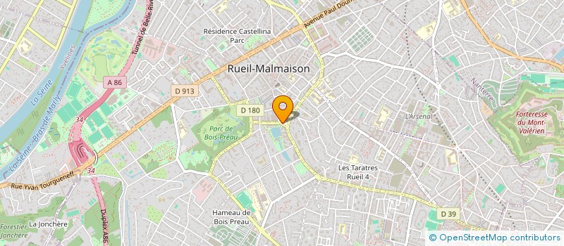localisation de l'entreprise JUBYL à RUEIL-MALMAISON