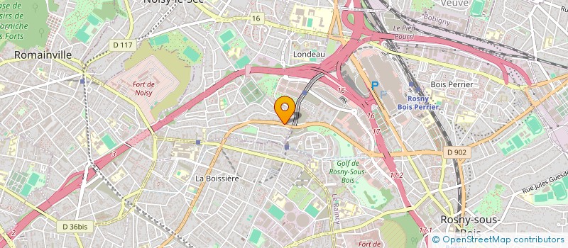 localisation de l'entreprise JUCA DEVELOPPEMENT à NOISY-LE-SEC