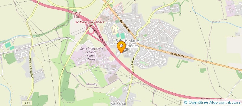 localisation de l'entreprise JUCAFRE  SAINTE-MARIE-AUX-CHENES