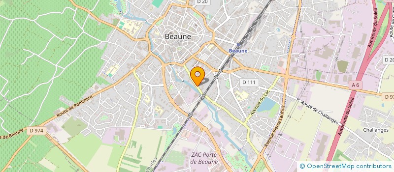 localisation de l'entreprise JUCAR à BEAUNE