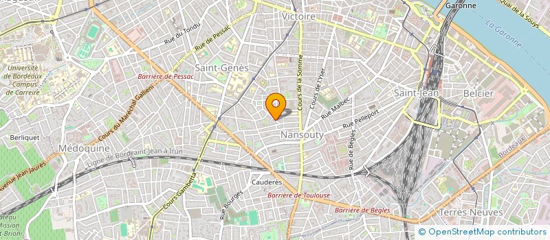 localisation de l'entreprise JUCAS  BRUGES