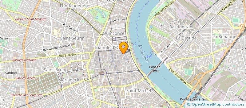 localisation de l'entreprise JUCATI  BORDEAUX