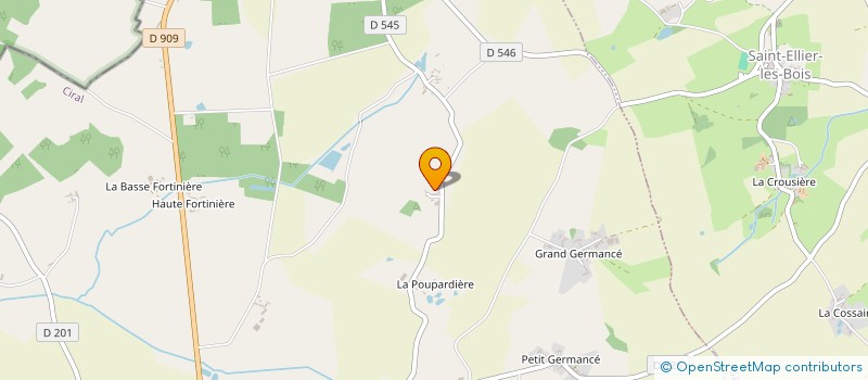 localisation de l'entreprise JUCAVA à SAINT-MARTIN-DES-LANDES