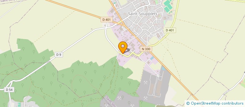 localisation de l'entreprise JUCE  SAINT-SOUPPLETS