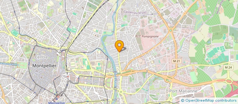 localisation de l'entreprise JUCE CONSEIL à MONTPELLIER