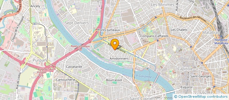 localisation de l'entreprise JUCE CREA à TOULOUSE