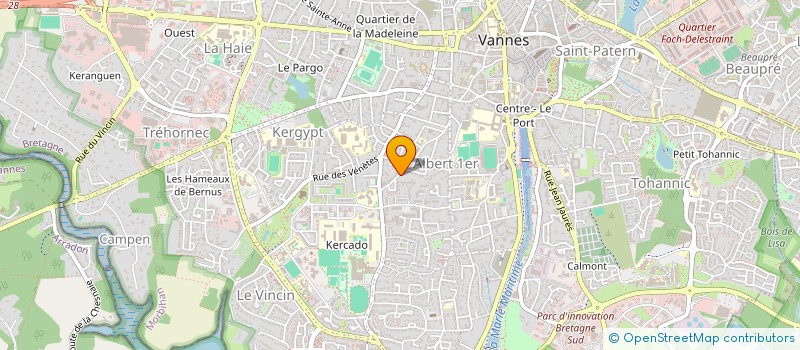 localisation de l'entreprise JUCEKO à VANNES