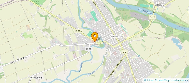 localisation de l'entreprise JUCEL à GRENADE