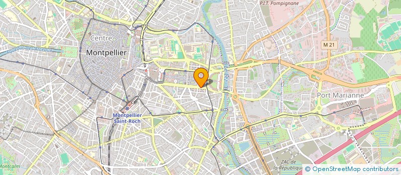 localisation de l'entreprise JUCHA à MONTPELLIER
