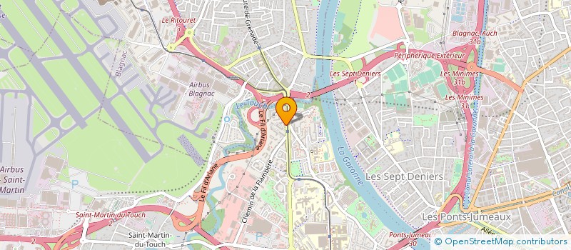 localisation de l'entreprise JUCHAU à TOULOUSE