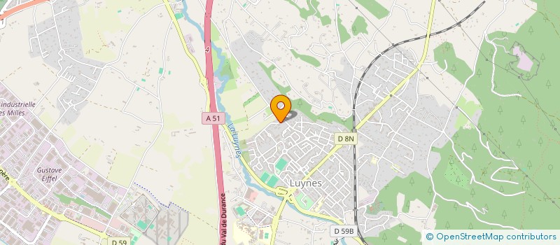 localisation de l'entreprise JUCHEMFLO1 à AIX-EN-PROVENCE