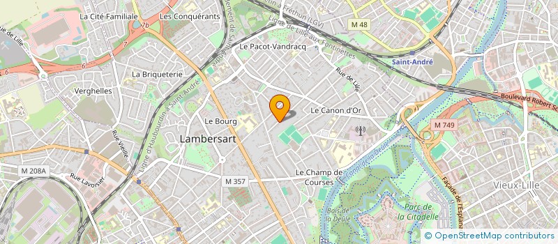 localisation de l'entreprise JUCLARENA à LAMBERSART