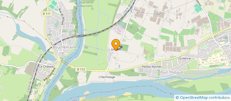 localisation de l'entreprise JUCLEGA01  SAINTE-GEMMES-SUR-LOIRE