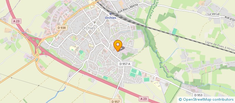 localisation de l'entreprise JUCO  ORCHIES