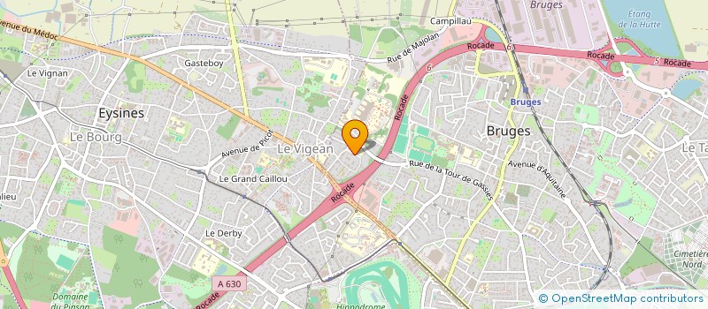 localisation de l'entreprise JUCY EXPERTISE à BRUGES