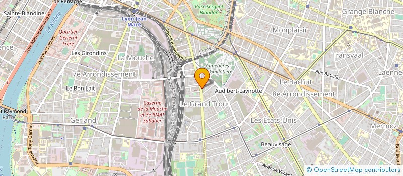 localisation de l'entreprise JUCYFAN  LYON