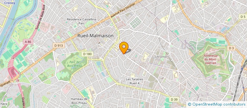 localisation de l'entreprise JUCYLM ROYAN à RUEIL-MALMAISON
